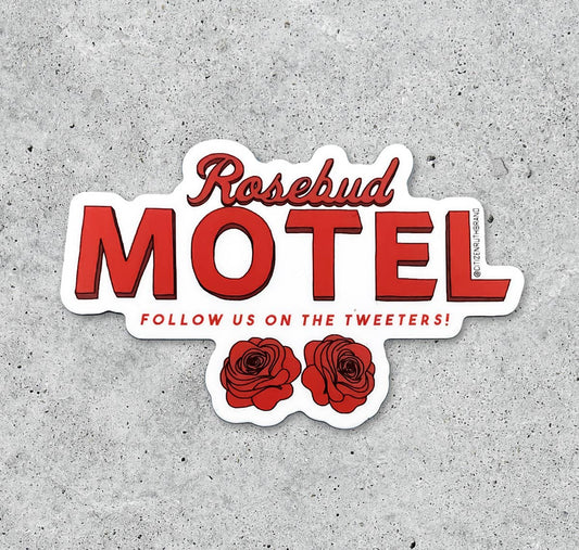 Rosebud Motel Schitt's Creek Sticker